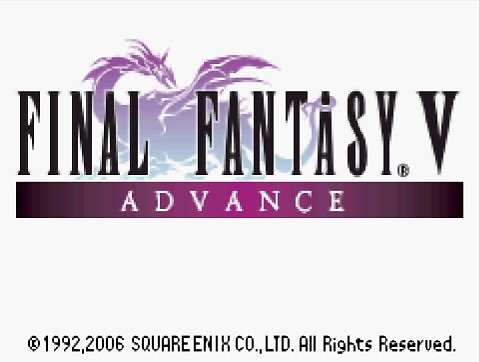 Final Fantasy 5 Advance